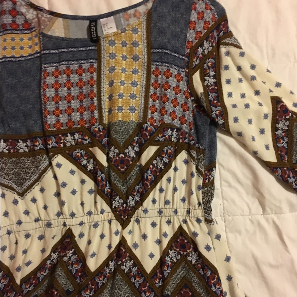 Print quarter sleeve dress 👗 - Picture 3 of 3